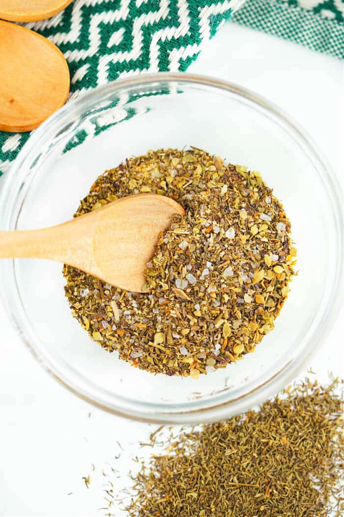 Greek seasoning is simple to throw together and gives you an incredible flavor profile for any of your favorite Mediterranean dishes! RECIPE FOR GREEK SEASONING