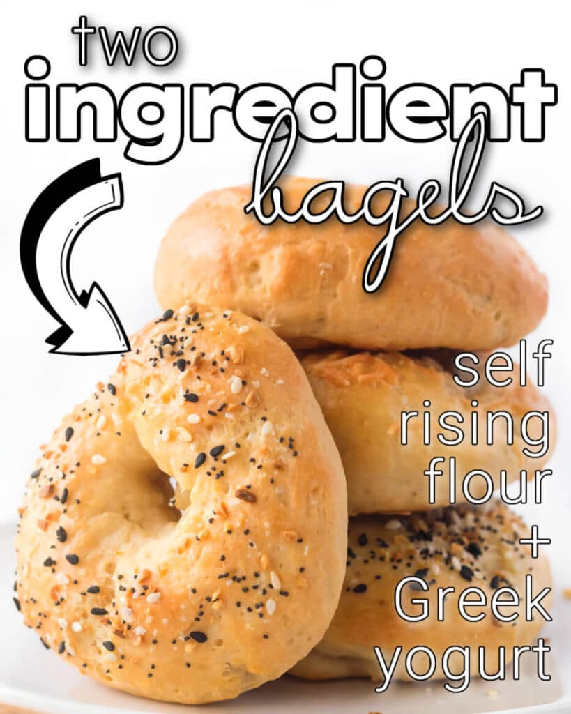 TWO INGREDIENT BAGELS
