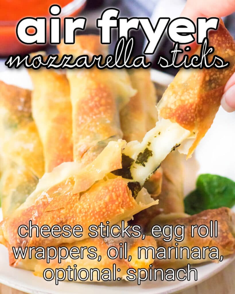 AIR FRYER MOZZARELLA STICKS