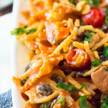 BBQ CHICKEN PASTA SALAD