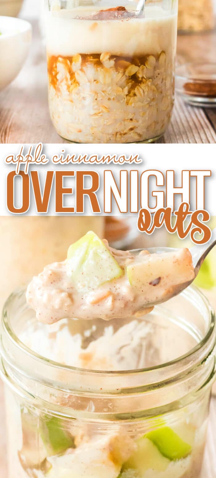 BEST APPLE CINNAMON OVERNIGHT OATS
