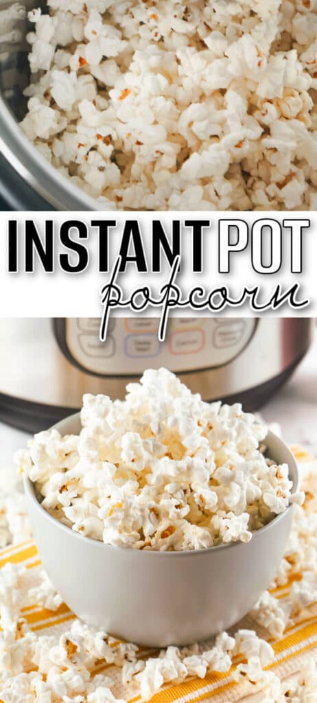BEST INSTANT POT POPCORN