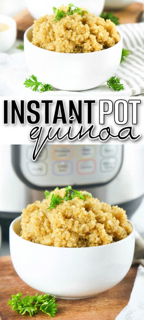 BEST INSTANT POT QUINOA