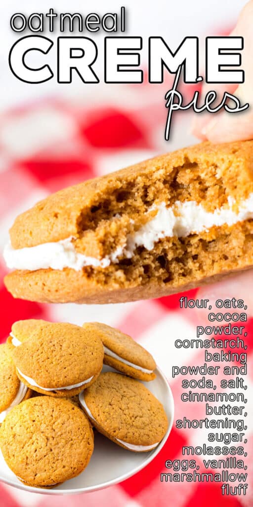BEST OATMEAL CREME PIES RECIPE