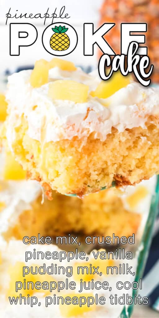 BEST PINEAPPLE POKE CAKE RECIPE