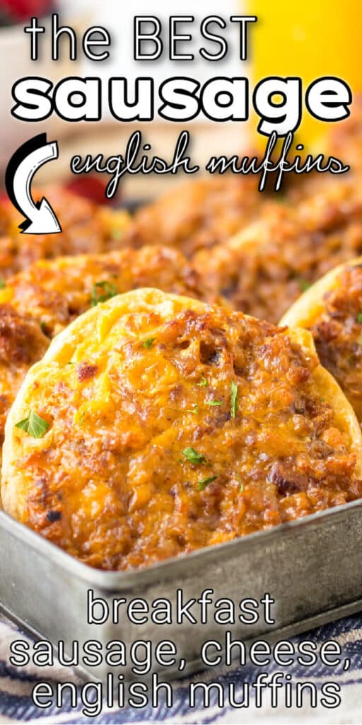 BEST SAUSAGE ENGLISH MUFFINS RECIPE