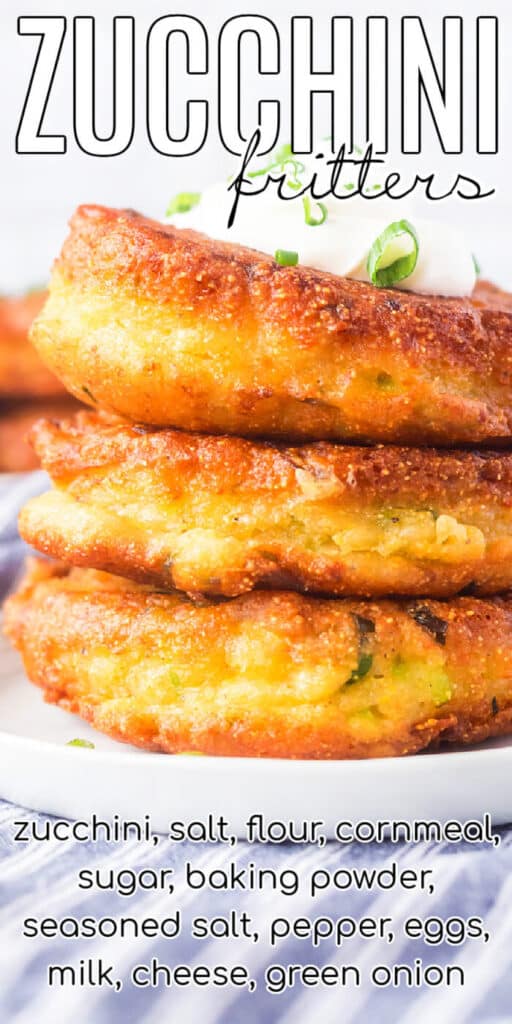 BEST ZUCCHINI FRITTERS RECIPE