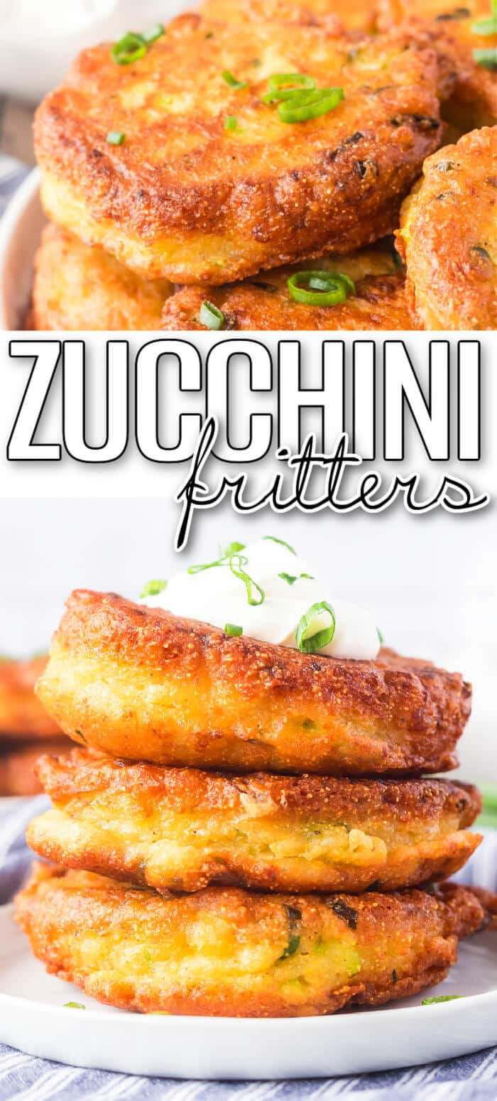 BEST ZUCCHINI FRITTERS