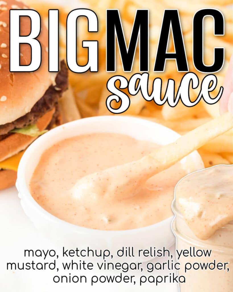 BIG MAC SAUCE