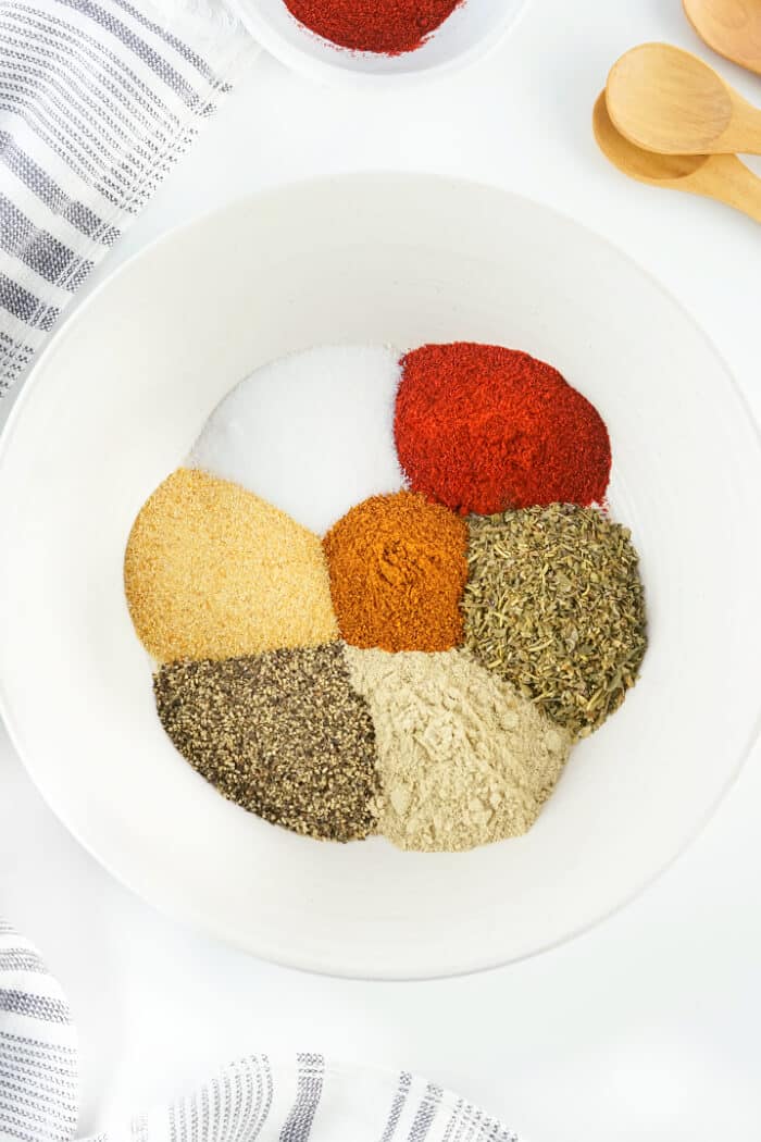 Cajun seasoning will be your new go-to seasoning in the kitchen once you taste this incredible combination of flavors! CAJUN SEASONING INGREDIENTS