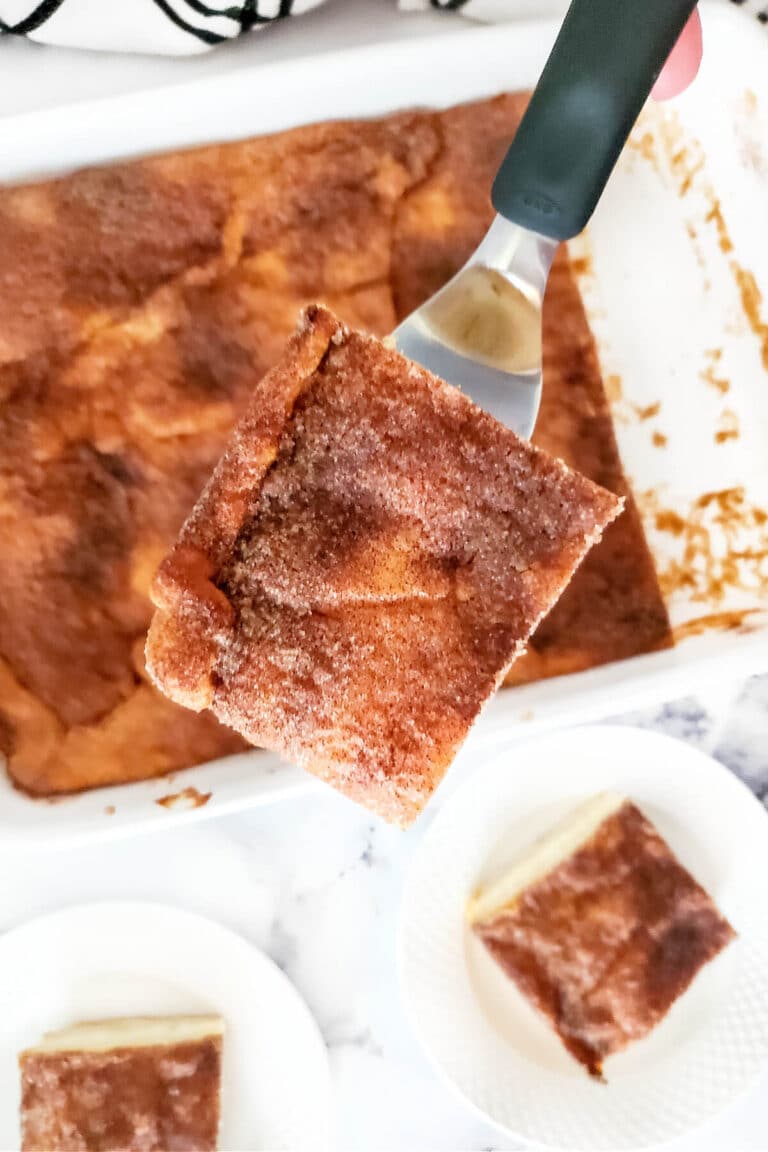 CHURRO CHEESECAKE BARS