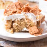 CINNAMON TOAST CRUNCH POKE CAKE