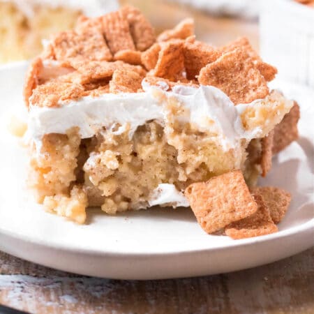 CINNAMON TOAST CRUNCH POKE CAKE