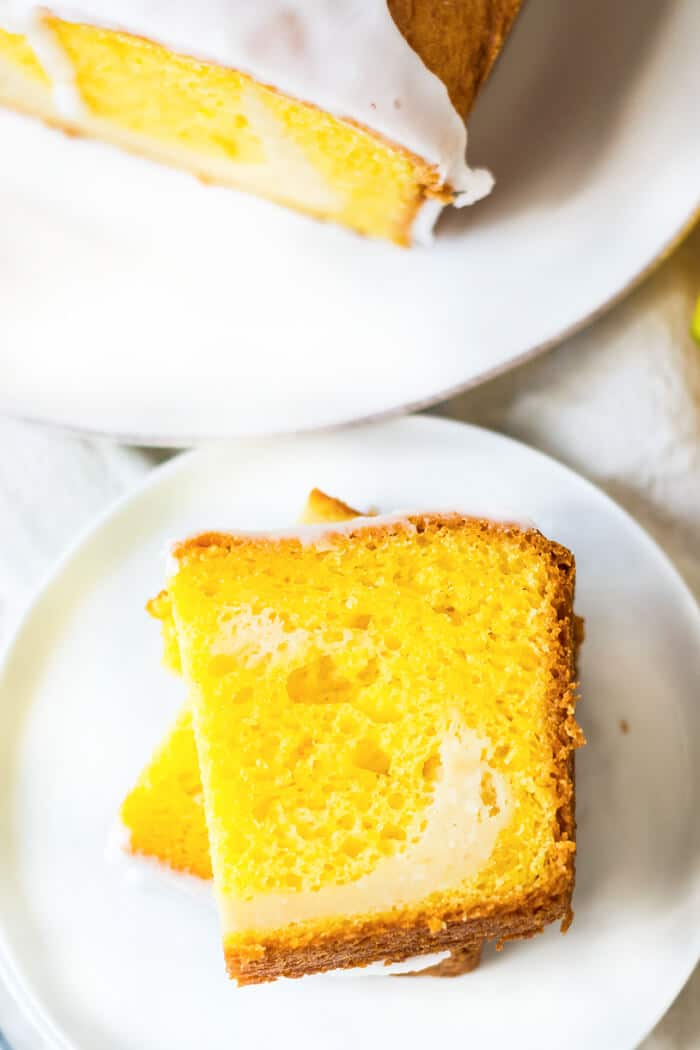 Lemon cream cheese bread is a delicious iced loaf cake made with lemon cake mix, lemon pudding mix and cream cheese topped with a lemon glaze. CREAM CHEESE LEMON BREAD