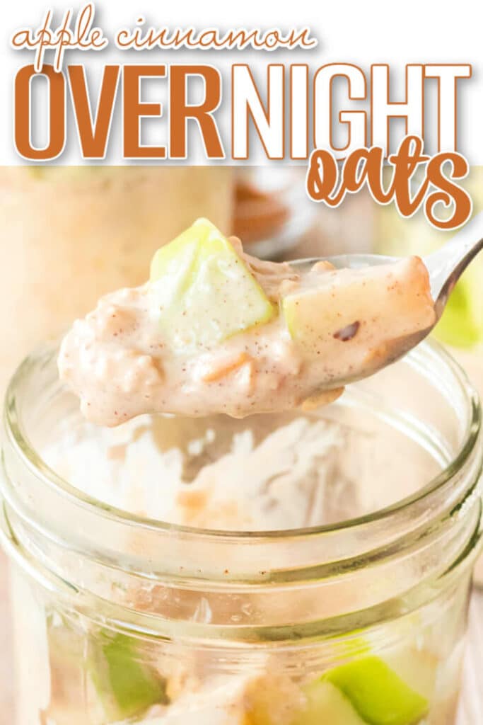 EASY APPLE CINNAMON OVERNIGHT OATS