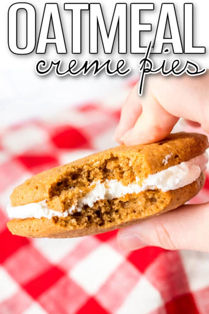 EASY OATMEAL CREME PIES