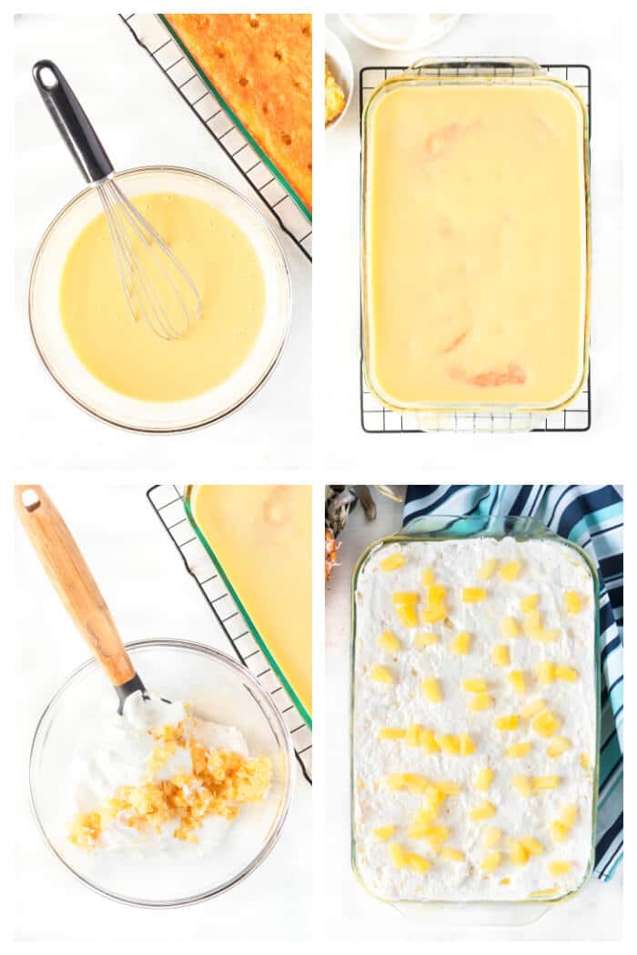 HOW DO YOU MAKE PINEAPPLE POKE CAKE