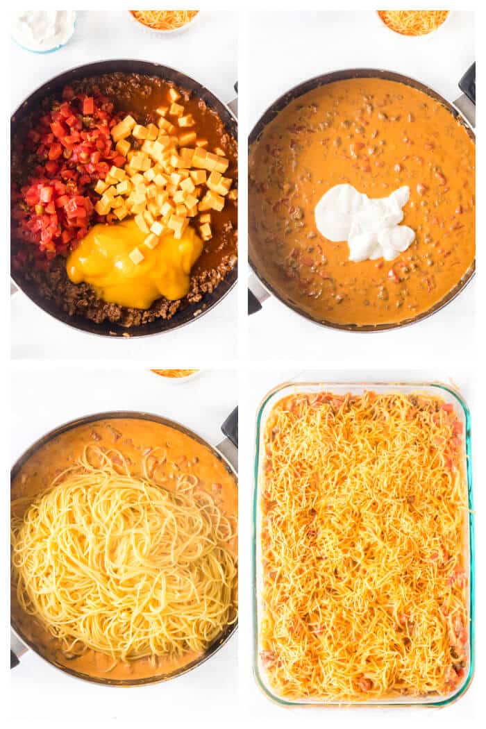 HOW TO MAKE TACO SPAGHETTI
