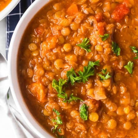 LENTIL SOUP RECIPE