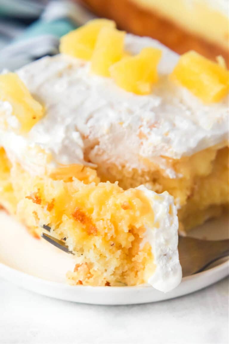 PINEAPPLE POKE CAKE