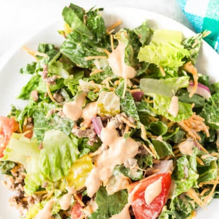 RECIPE FOR BIG MAC SALAD