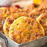 SAUSAGE ENGLISH MUFFINS