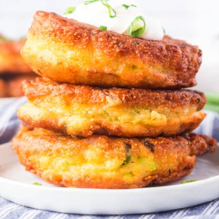 ZUCCHINI FRITTERS