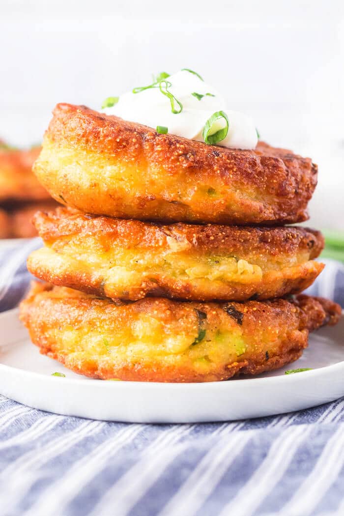 ZUCCHINI FRITTERS