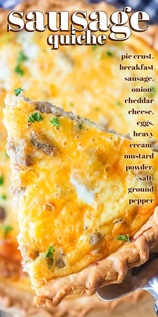 BEST SAUSAGE QUICHE RECIPE