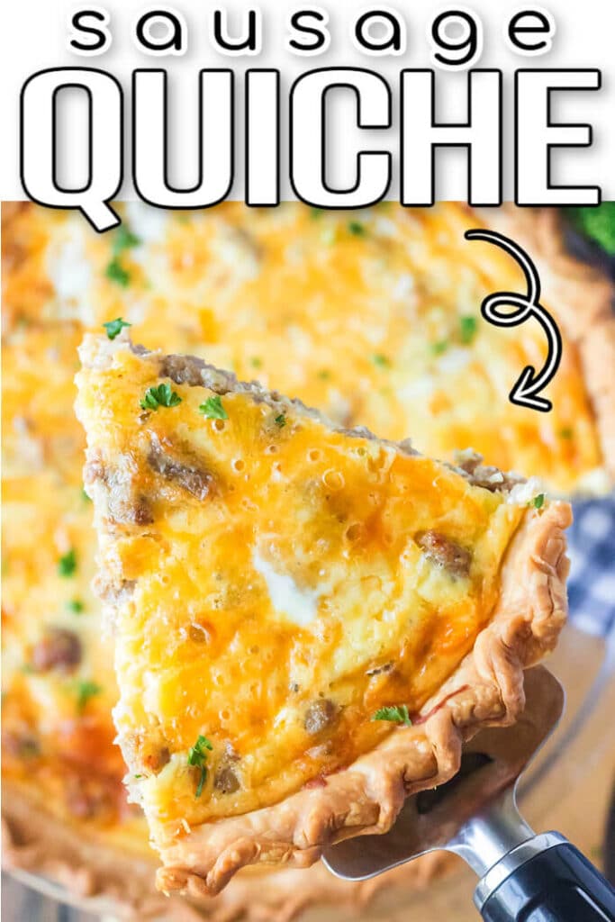 EASY SAUSAGE QUICHE