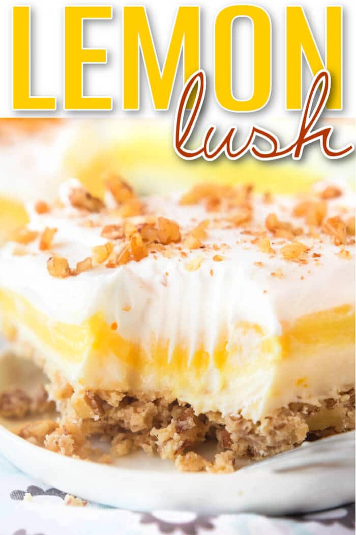 EASY LEMON LUSH DESSERT