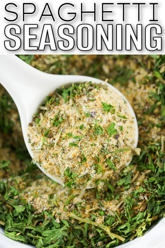 EASY SPAGHETTI SEASONING BLEND