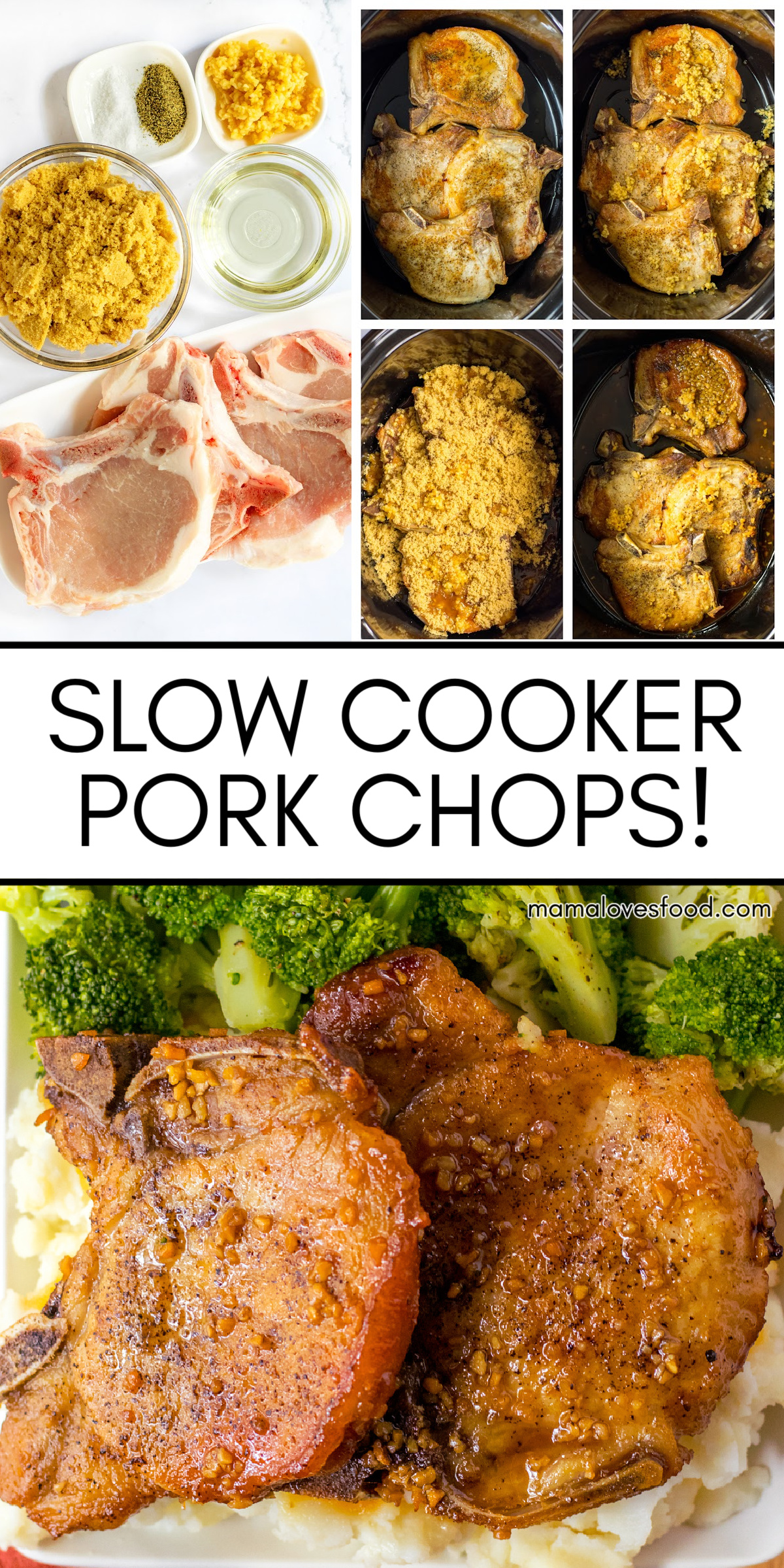 CROCKPOT PORK CHOPS