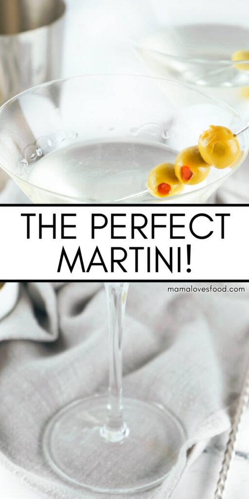 DRY MARTINI COCKTAIL