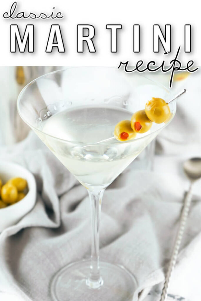 EASY MARTINI RECIPE