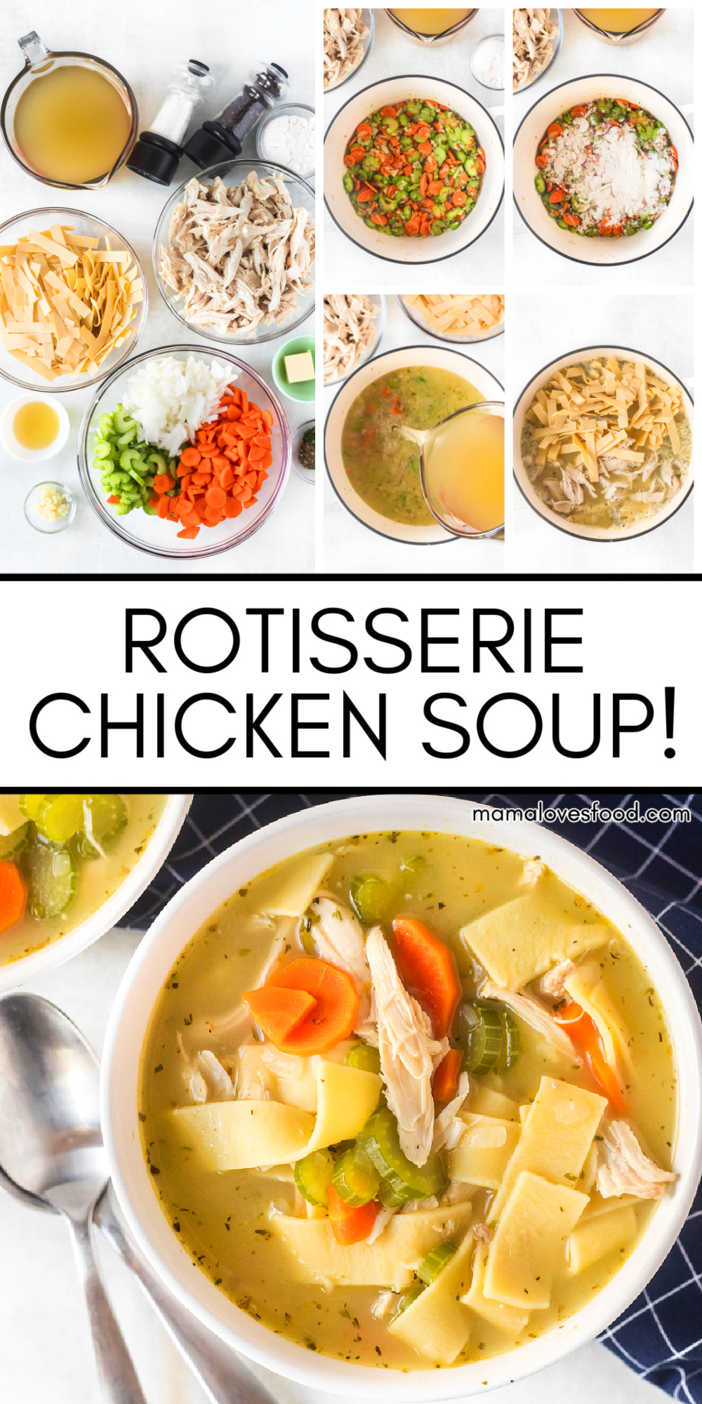 EASY ROTISSERIE CHICKEN SOUP