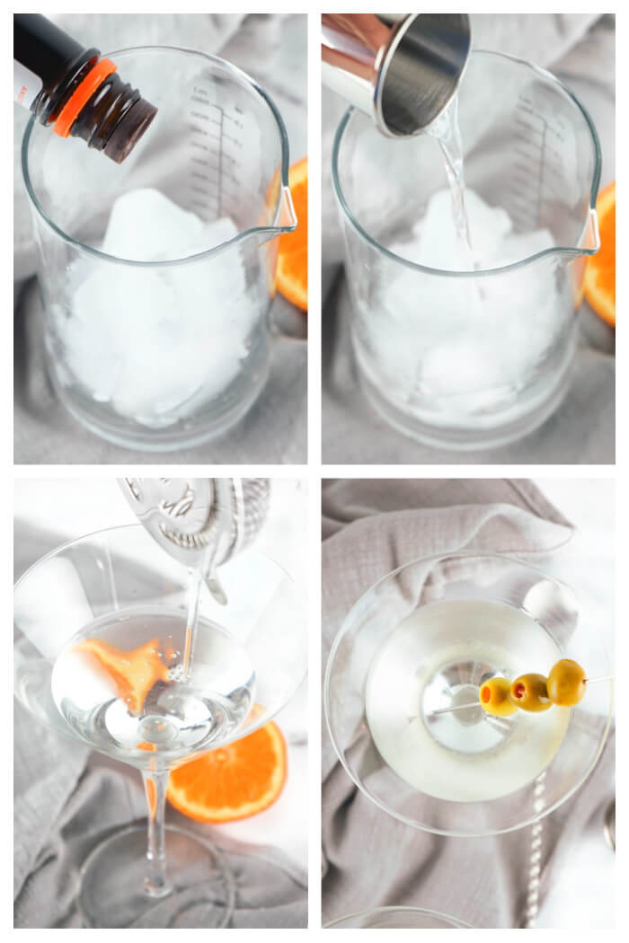 HOW TO MAKE A MARTINI COCKTAIL