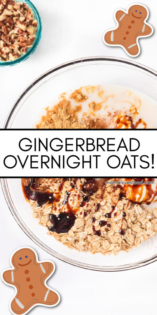 RECIPE FOR GINGERBREAD OVERNIGHT OATMEAL
