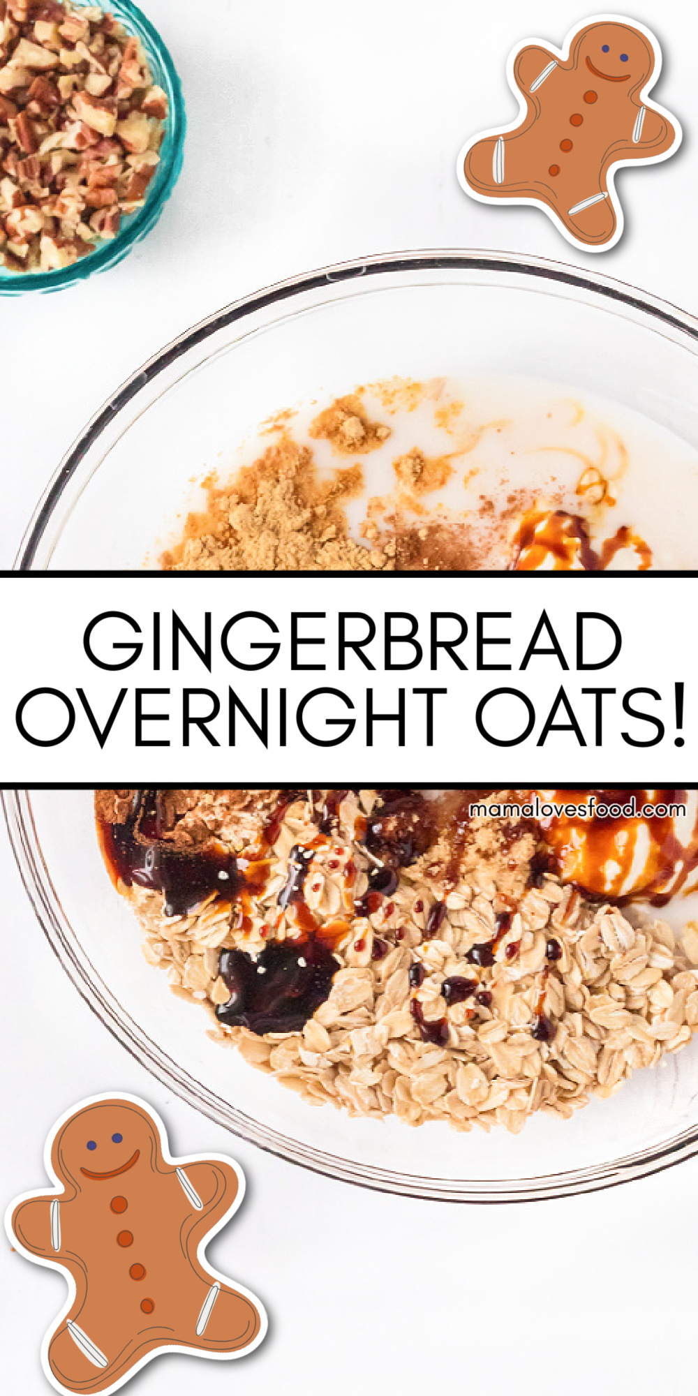 RECIPE FOR GINGERBREAD OVERNIGHT OATMEAL