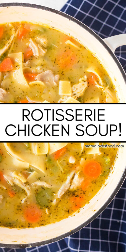 ROTISSERIE CHICKEN SOUP RECIPE