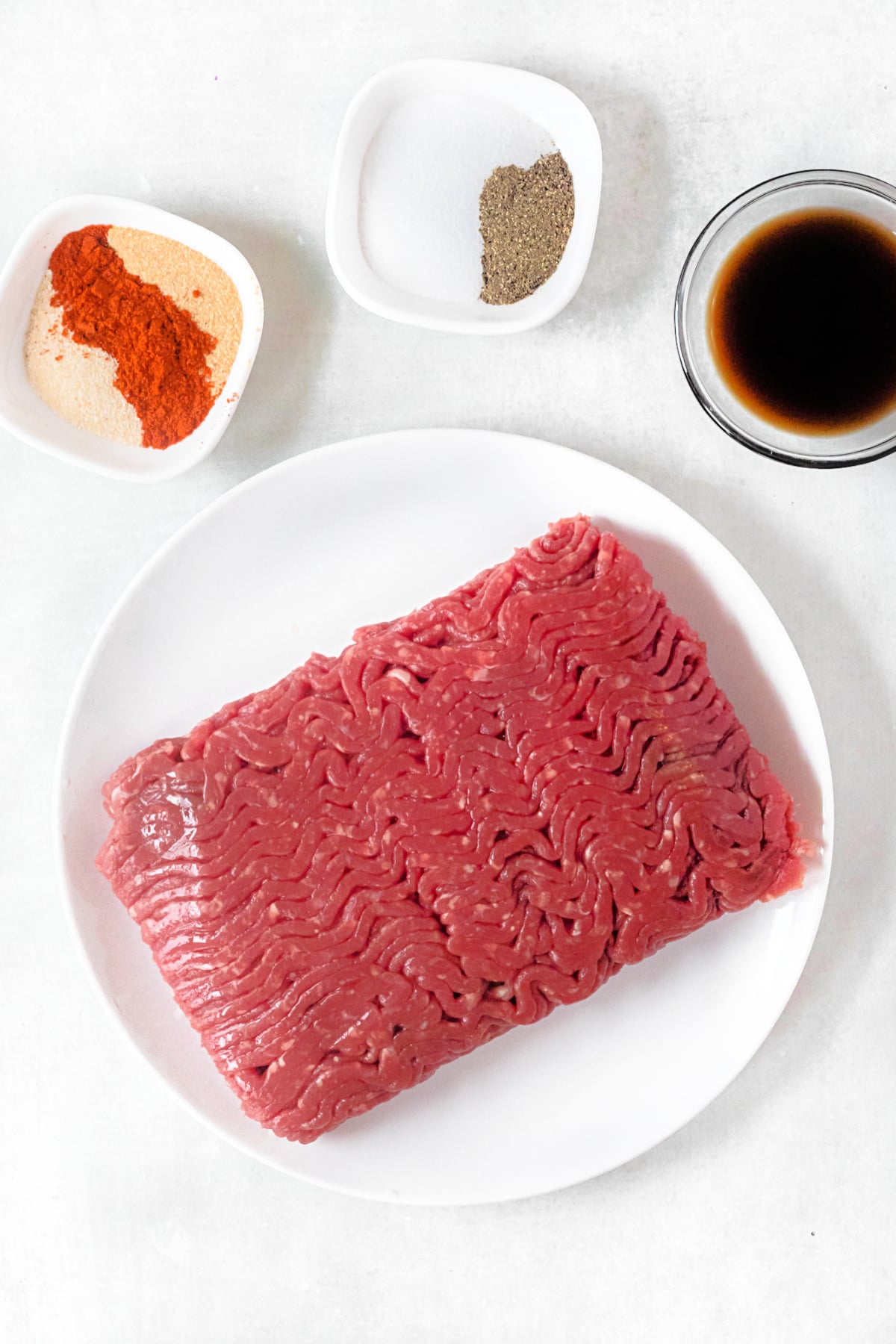 AIR FRYER HAMBURGERS INGREDIENTS