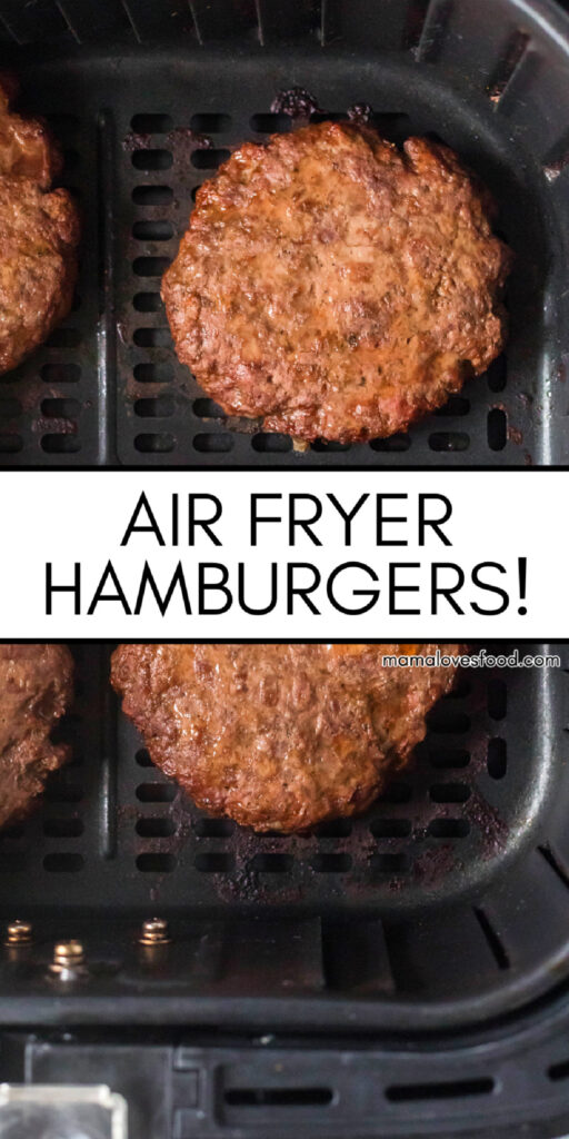 BEST AIR FRYER HAMBURGERS