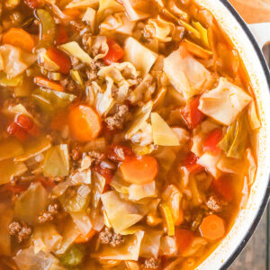 CABBAGE AND BEEF SOUP