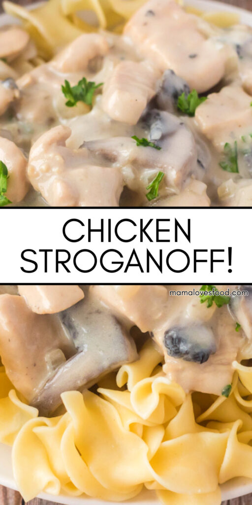 CHICKEN STROGANOFF RECIPE