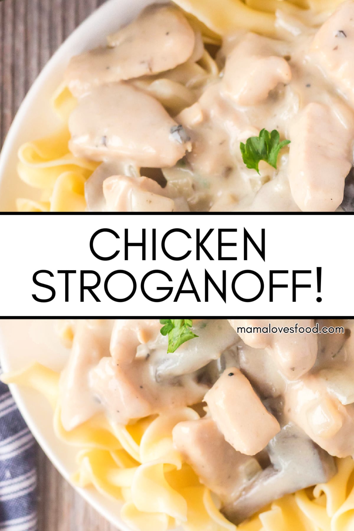 CHICKEN STROGANOFF
