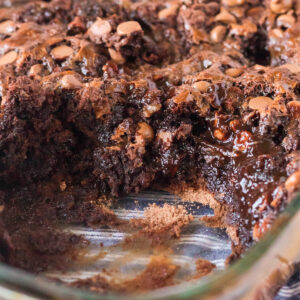 CHOCOLATE CAKE DUMP CAKE RECIPE