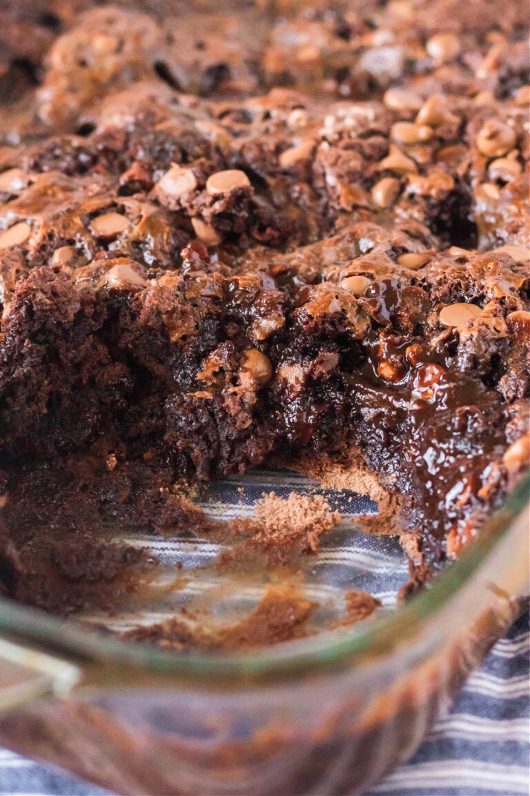 CHOCOLATE CAKE DUMP CAKE RECIPE