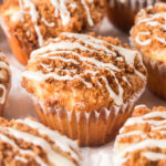 COFFEE CAKE MUFFINS WITH STREUSAL TOPPING