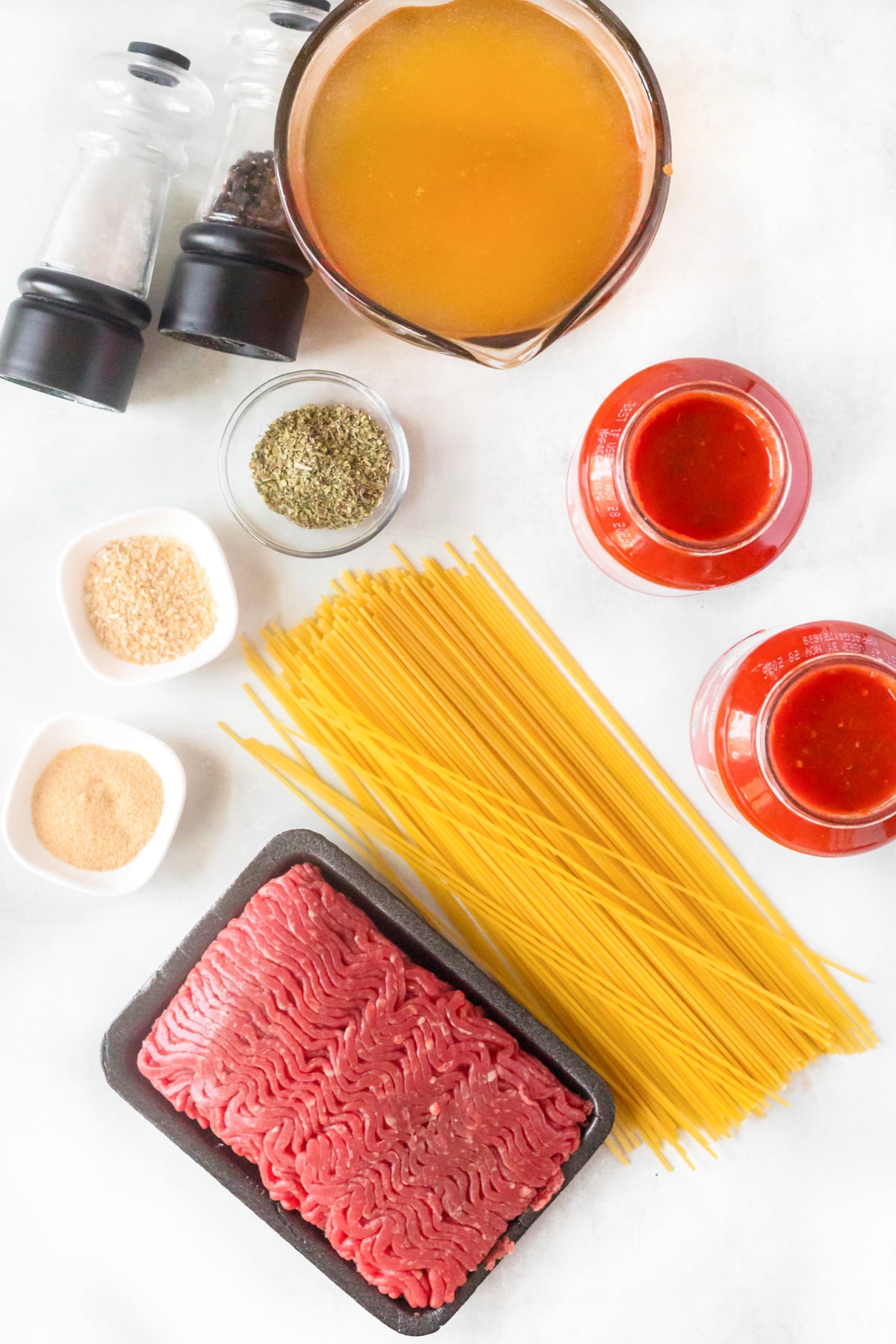 CROCK POT SPAGHETTI INGREDIENTS