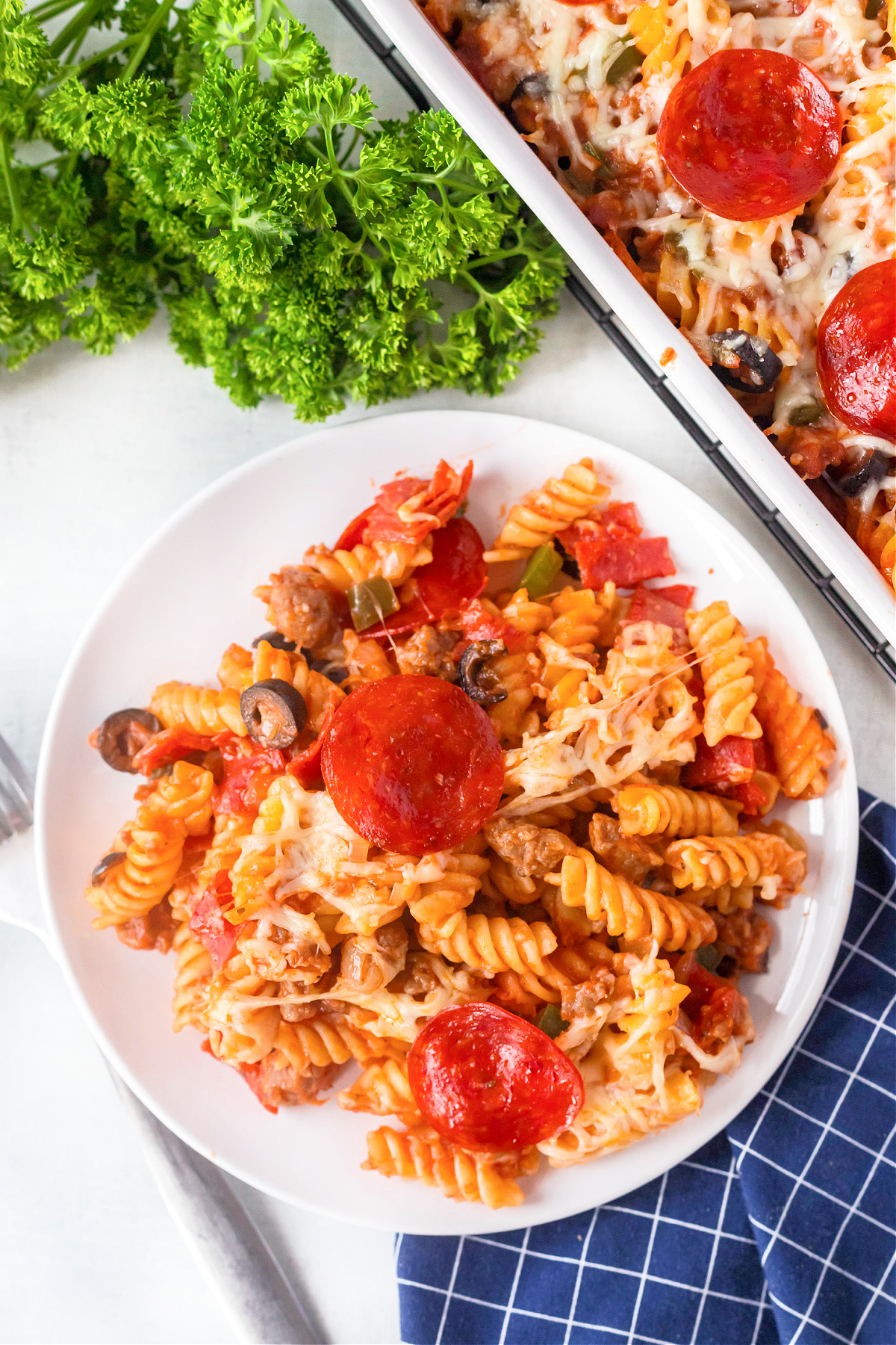 EASY PIZZA CASSEROLE